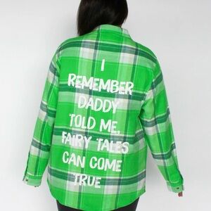 Disney x Cakeworthy | New Princess & The Frog Tiana Green Flannel Medium